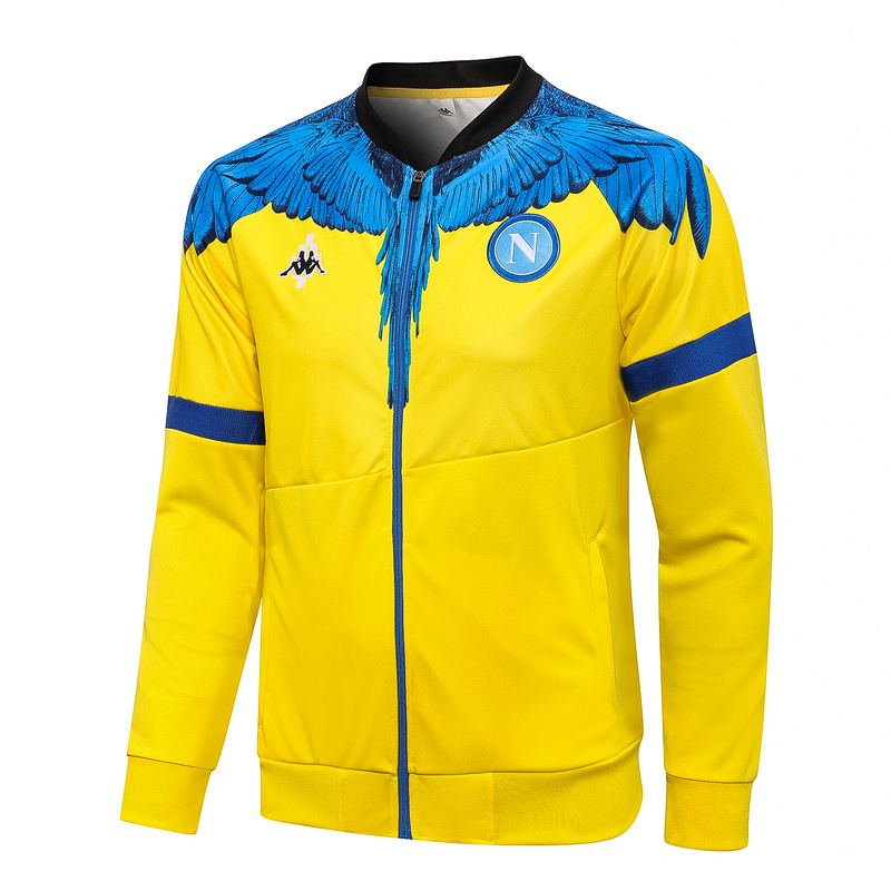 AAA Quality Napoli 21/22 Joint Jacket - Yellow/Blue